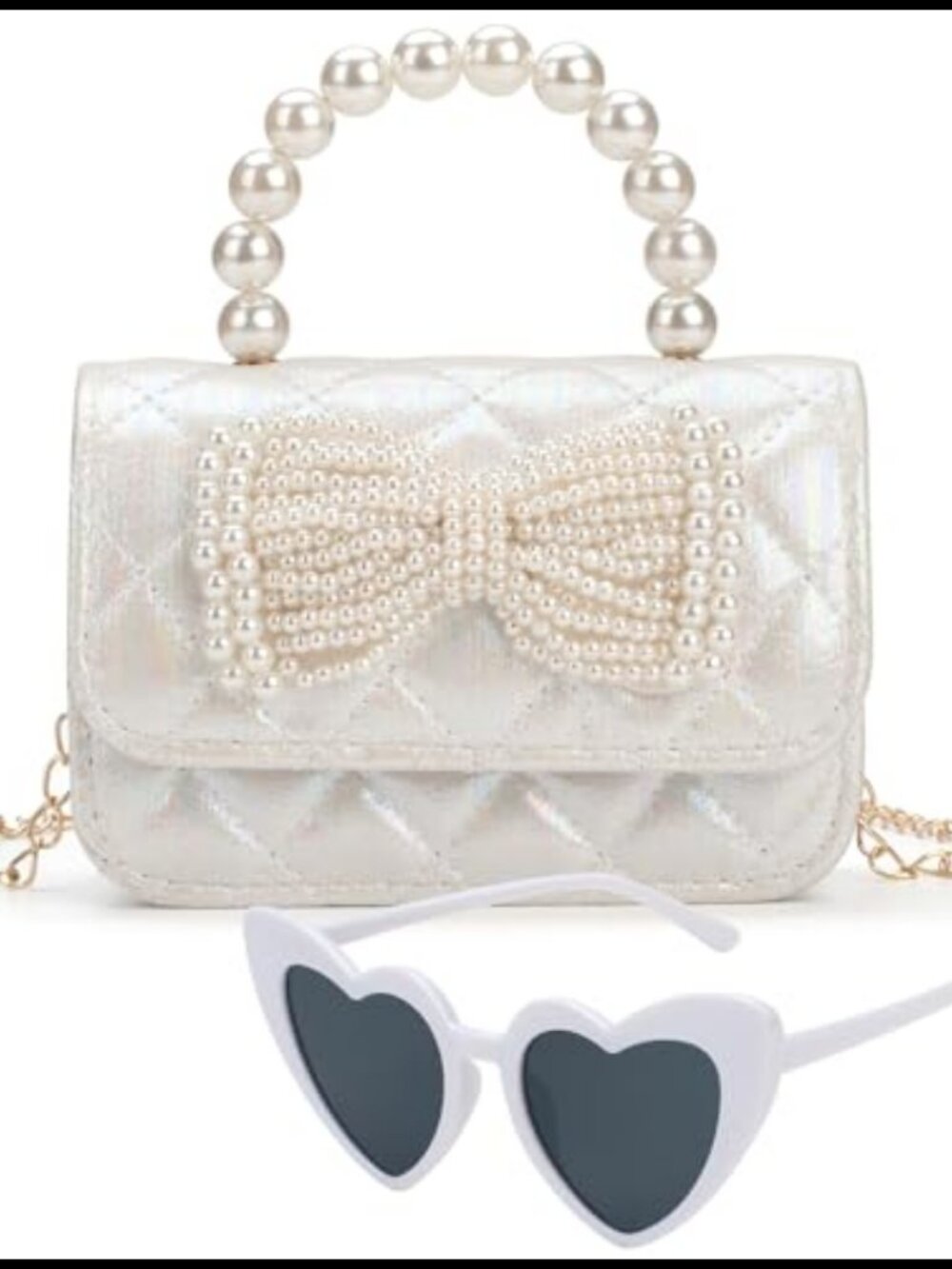 Toddler Crossbody Bag Bow Purse Little Girls Gift